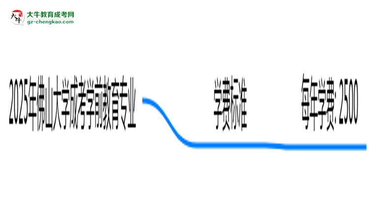 2025年佛山大學成考學前教育專業(yè)最新學費標準多少思維導圖